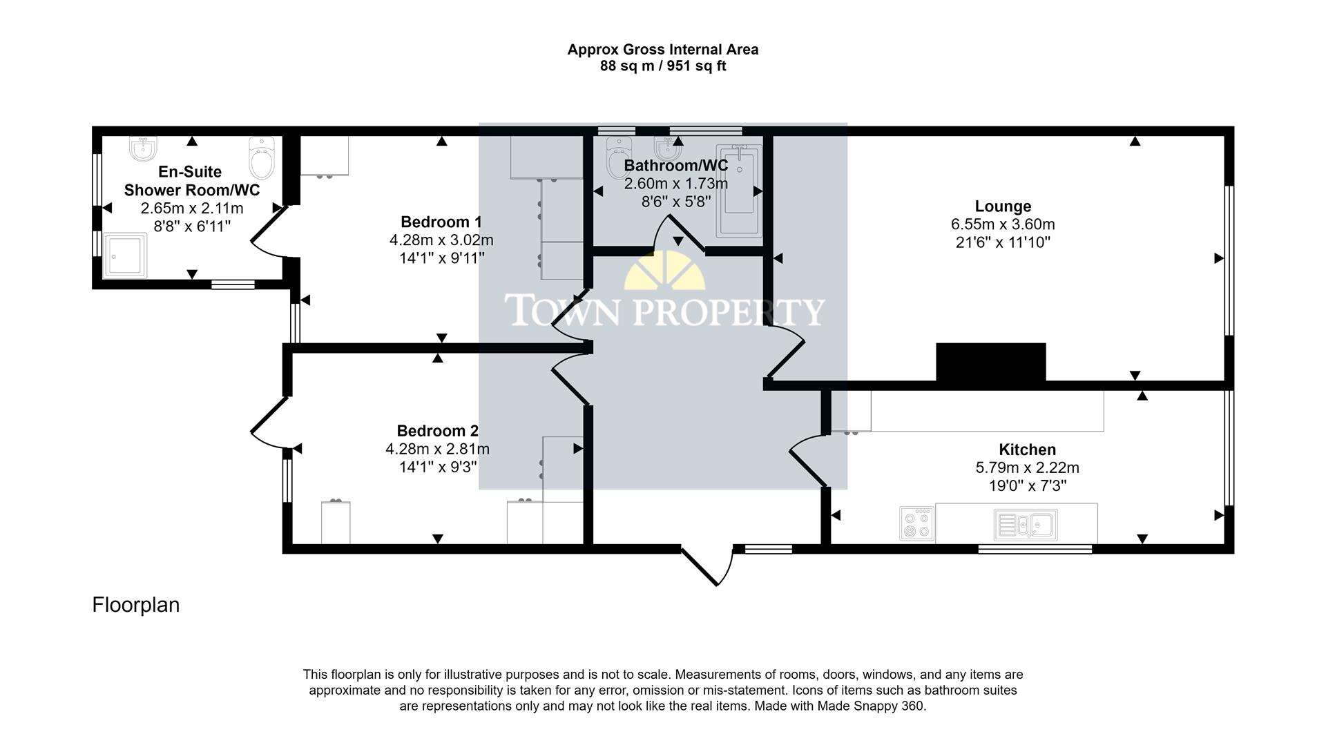 Property Details for Langney Green Eastbourne East Sussex BN23 6HY